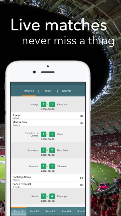 Live Spanish Football PRO for Primera Division