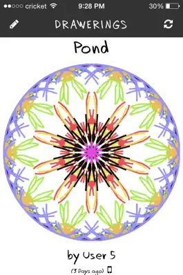 Game screenshot Drawerings - Mandala Kaleidoscope Drawings! hack