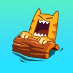 Splashy Cats Stickers