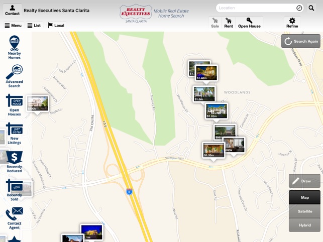 Realty Executives Santa Clarita for iPad