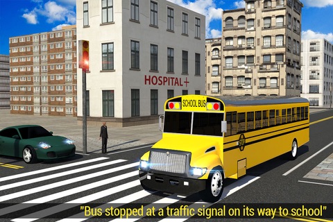 Town School Bus 3D screenshot 4