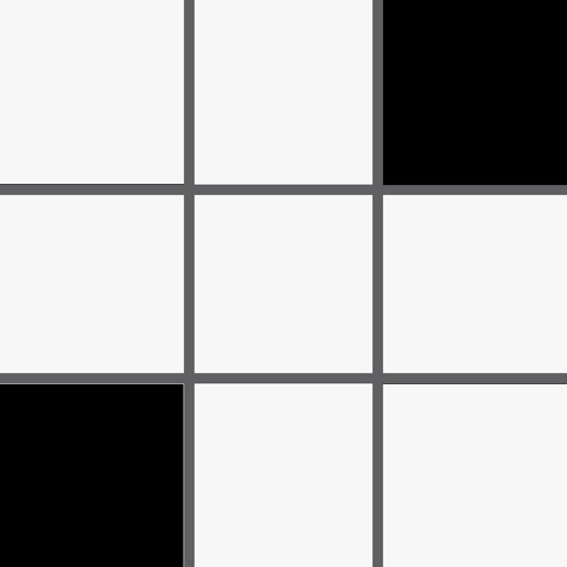 White pieces - Bowmasters do not tap on the white pieces or piano tiles Icon