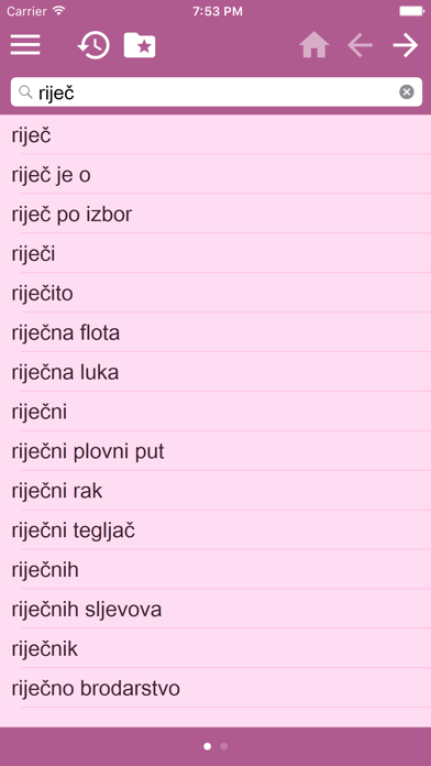 English Bosnian Dictionary screenshot 3