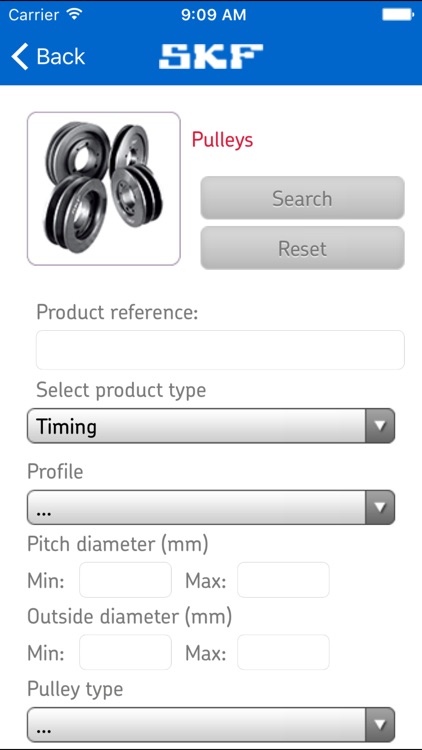 SKF PTP Catalogue