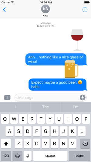 Beer and Wine Sticker Pack for iMessage(圖4)-速報App