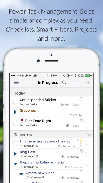 Informant - Agenda, Tasks, Notes Planner screenshot-3