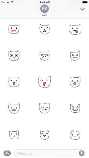 Doodle Cat Stickers(圖2)-速報App