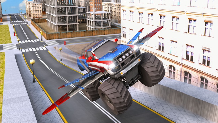 Off Road 4x4 Flying Monster Truck Real Racing