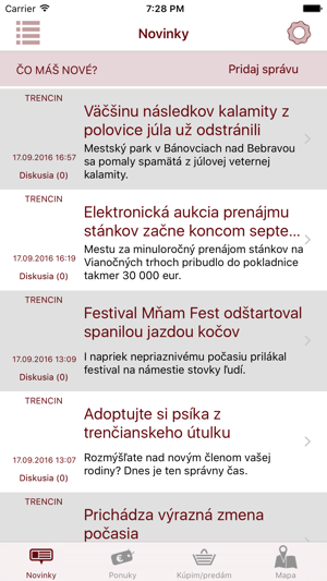 Náš Trenčín(圖3)-速報App