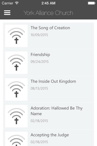 York Alliance Church screenshot 2
