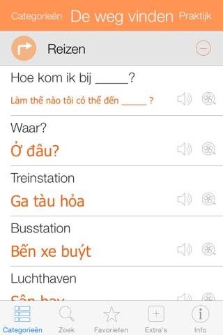 Vietnamese Video Dictionary - Translate, Learn and Speak with Video Phrasebook screenshot 2