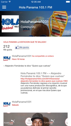 Hola Panama 1031 FM(圖3)-速報App