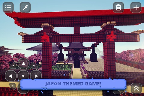 Japan Cube Craft: Creative Build & Exploration screenshot 2