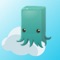 Squidley is a squid who likes to have fun jumping from cloud to cloud