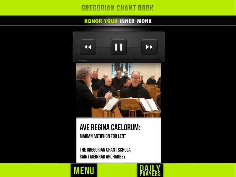 Honor Your Inner Monk - Saint Meinrad Archabbey Prayer App - for iPad screenshot-4