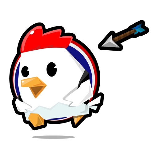 Captain Chick Sticker icon