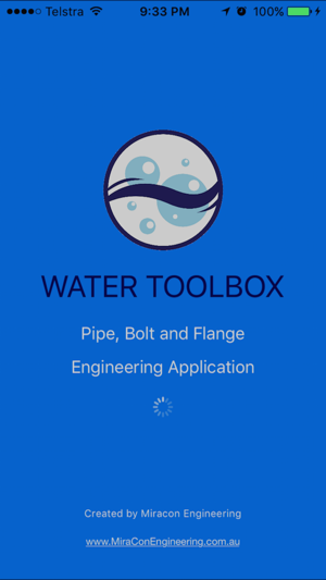 Pipe Headloss by Water Toolbox