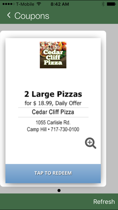 How to cancel & delete Cedar Cliff Pizza from iphone & ipad 3