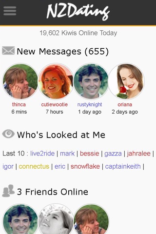 NZDating Mobile - Dating and Friendship for Kiwis screenshot 2