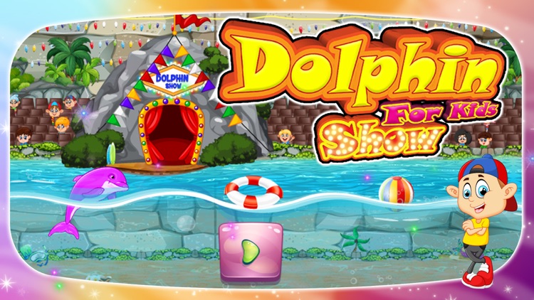 Dolphin Show for kids- Sea animal pool fun game