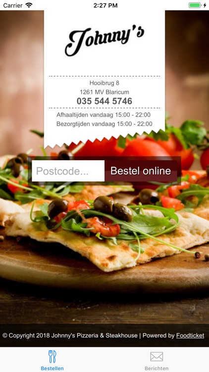 Johnny's pizzeria & steakhouse