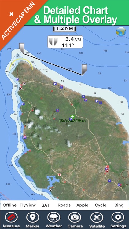 Curacao - GPS Map Navigator