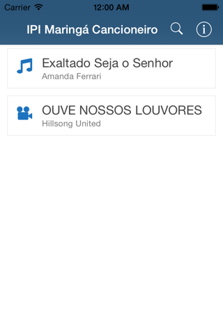 IPI Maringá Cancioneiro screenshot 2