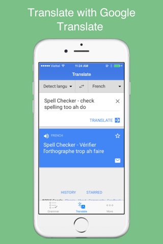 Spell Checker for Google Translate - check grammar, spelling screenshot 2
