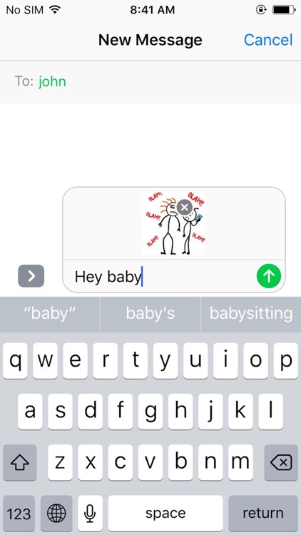Stick Messaging for iMessage