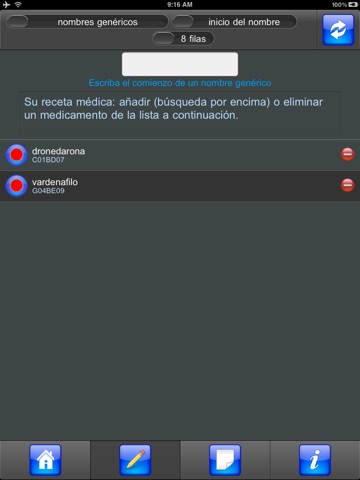 Receta Médica para iPad screenshot 3