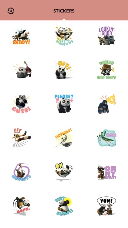 Kung Fu Panda Emoji by Swyft Media Inc.