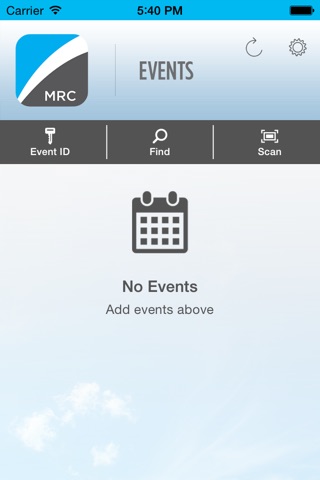 MRC Events App screenshot 2