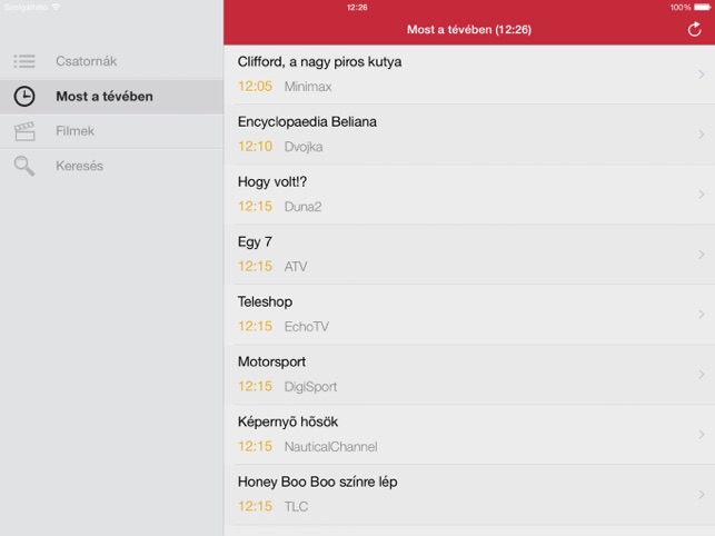 Magyar Televízióadás Ingyen Guide (iPad verzió)(圖2)-速報App