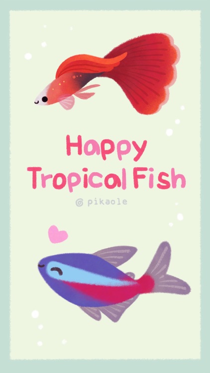 Happy tropical fish (taster)