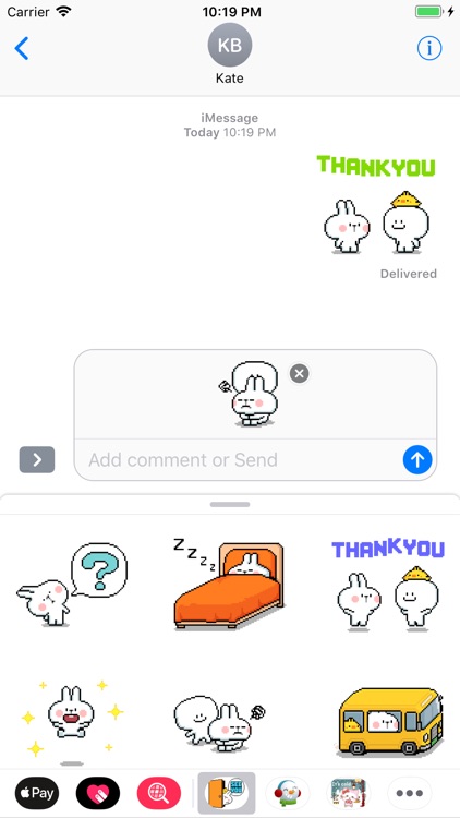 Bunny EDP Animated Stickers