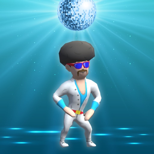 Dancing Disco Guy Stickers ( Animated )