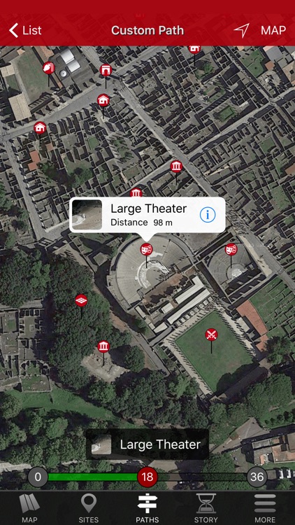 Pompeii Map - Offline Travel Guide screenshot-0