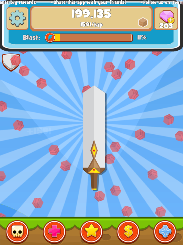 Blade Craft - Idle Clicker Game, game for IOS