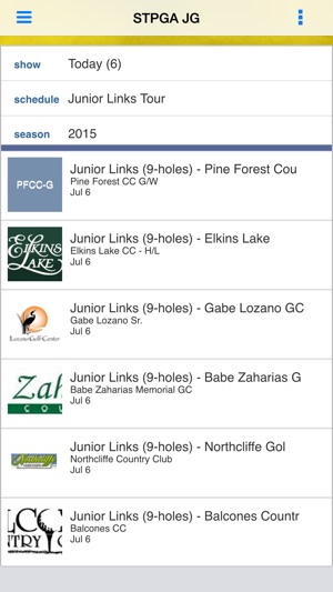 Southern Texas PGA Junior Tour(圖3)-速報App