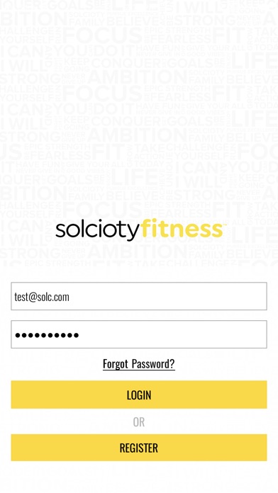 Solcioty Fitness. screenshot 2