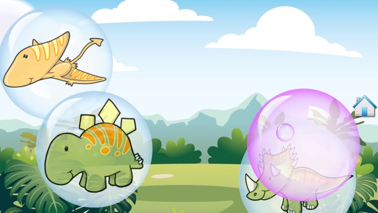 Dino Bubbles for Toddlers : discover the Dinosaurs ! FREE App