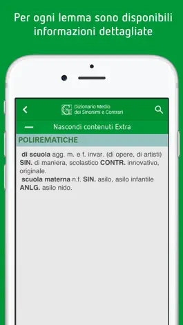 Game screenshot Dizionario Sinonimi e Contrari apk