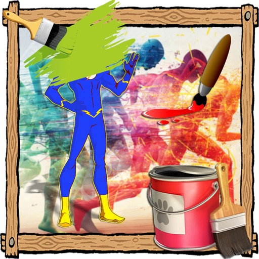 Coloring Page For Kids Game The flash Version iOS App