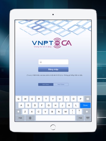 mCA TokenManager - náhled