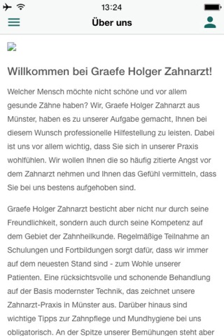 Zahnarzt Dr. Holger Graefe screenshot 2