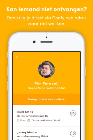 Confy voor bezorgers screenshot 3