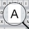 ReadableKeys is designed to help people with weak eyesight using the keyboard