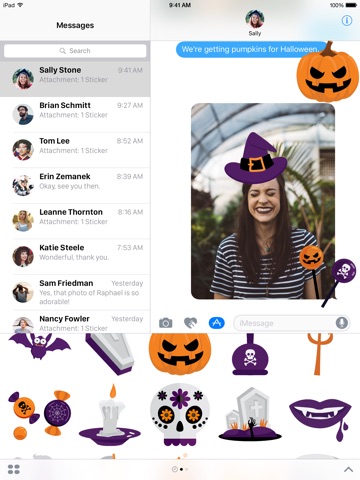 Halloween iMessage Stickers screenshot 2