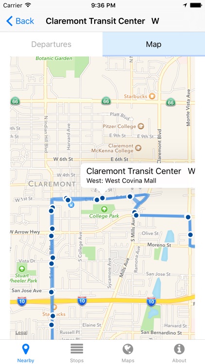 Foothill Transit Now - Real-time Transit Arrivals