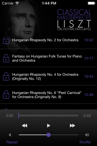 Liszt: Orchestral Favourites screenshot 3